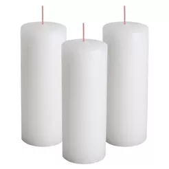 Kit 12 Velas 7 dias 320 gramas branca votiva (embalagem lisa sem logomarca)