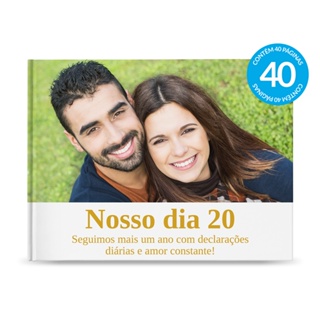 FotoLivro Personalizado 20x15 | A5-P | Capa Dura Foto - 40 Páginas em Oferta na Shopee