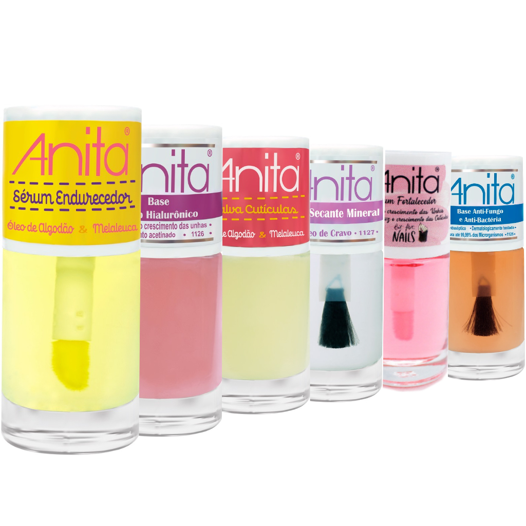 Esmalte de Tratamento para unhas Anita escolha o seu em Oferta na Shopee