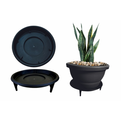 Pratos Redondo Para Vaso De Plantas Diversos Tamanhos Potes Plantas Flores Jardim