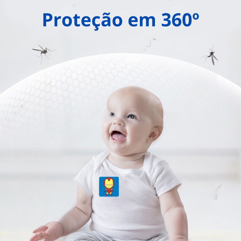 Peças anti-mosquitos autocolantes Repelentes de insetos