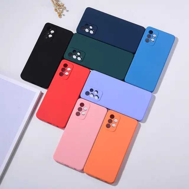 Capa aveludada Samsung Galaxy A52S/A52/A53/A54/A55/A70/A71/A72/A73