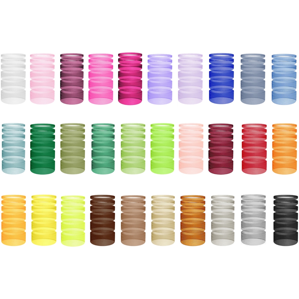 Fita De Organza 10mm X 10 Metros com 04 Un total 40metros em Oferta na Shopee