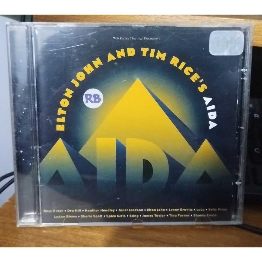 CD elton john and tim rice s aida 5398