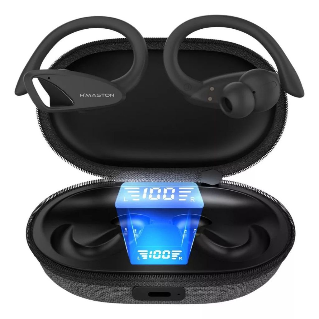 Fone De Ouvido Sem Fio Tws Com Luz Led  15h Rs53 em Oferta na Shopee