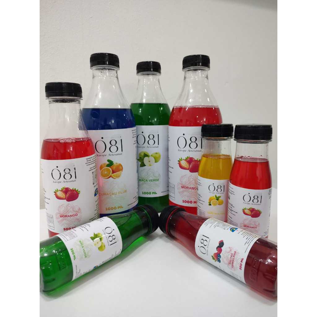 XAROPE PARA DRINKS E SODA ITALIANA em Oferta na Shopee