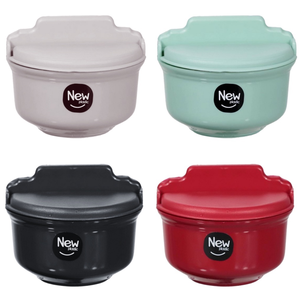 Saleiro Grande 450ml Plástico Parede ou Bancada com Tampa Fácil Instalação New Plastic Oferta em Oferta na Shopee