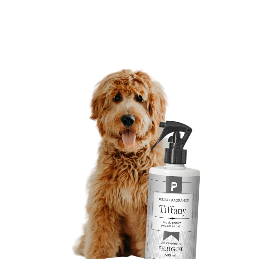Perfume Colônia Pet Tiffany 3 Perigot 500ml Linha Delux -  Campeão Venda