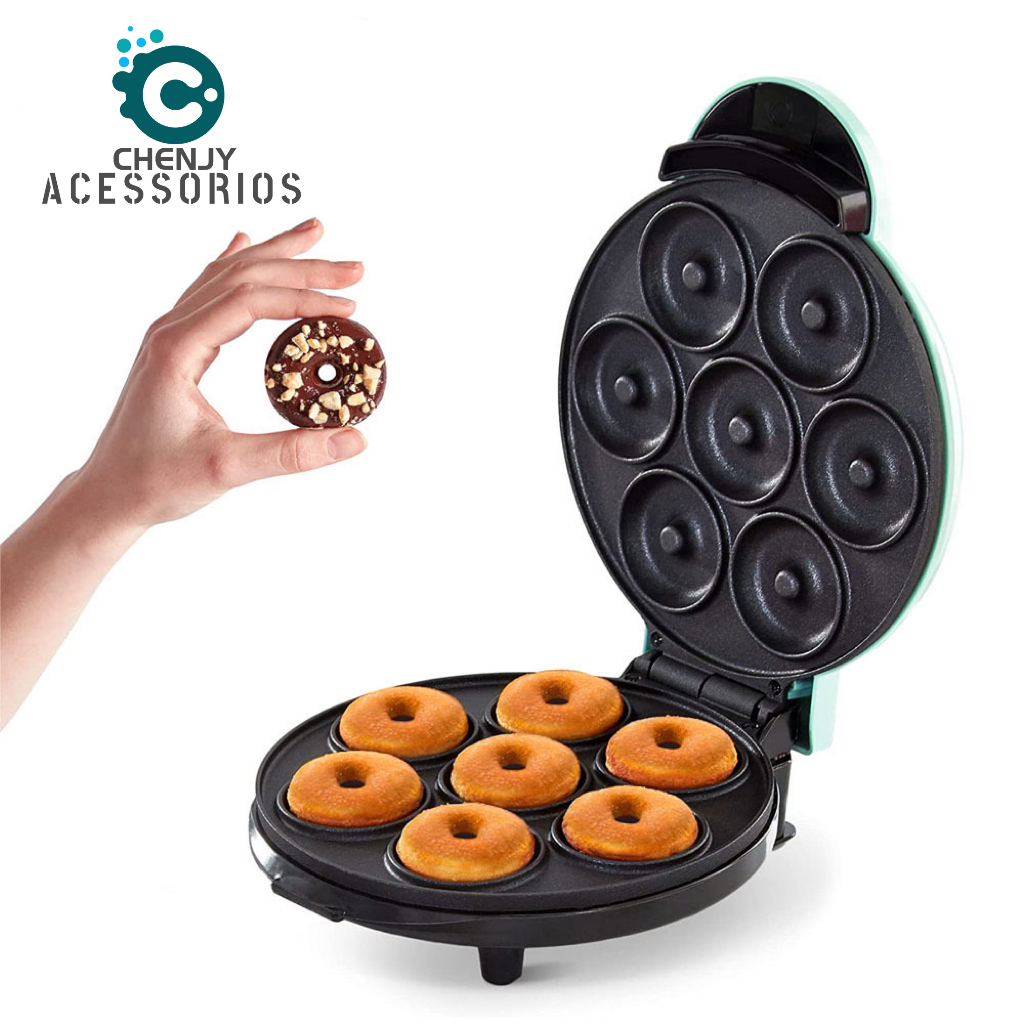7 Donuts 16 Dunuts Máquina de Donuts Rosquinhas Confeitaria Culinária 110v-220v Envio imed...