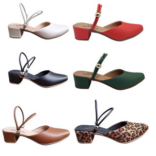 Mule Social 2 em 1 Feminino Feminina Salto Medio Baixo Grosso Confort 050 Diversas em Oferta na Shopee