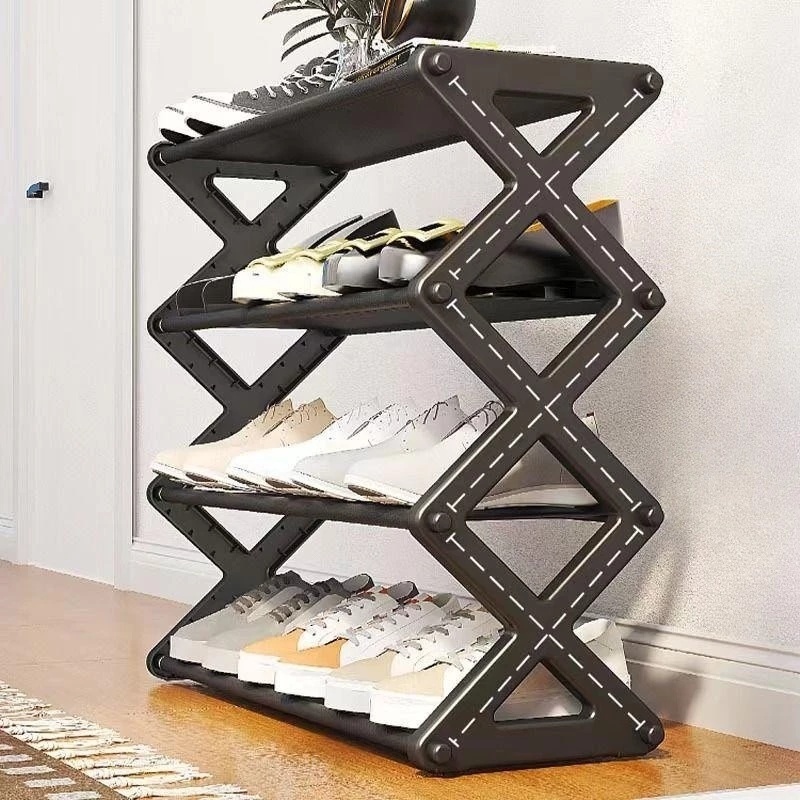 Sapateira Organizadora Vertical Mantém os calçados Arejados, limpos e organizados Produto resistente de fácil transporte e montagem rápida