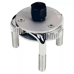 Saca Filtro De Óleo Profissional Ajustável 63 A 110mm 3 Garras Aranhas Com encaixe 1/2" Polo - EDA