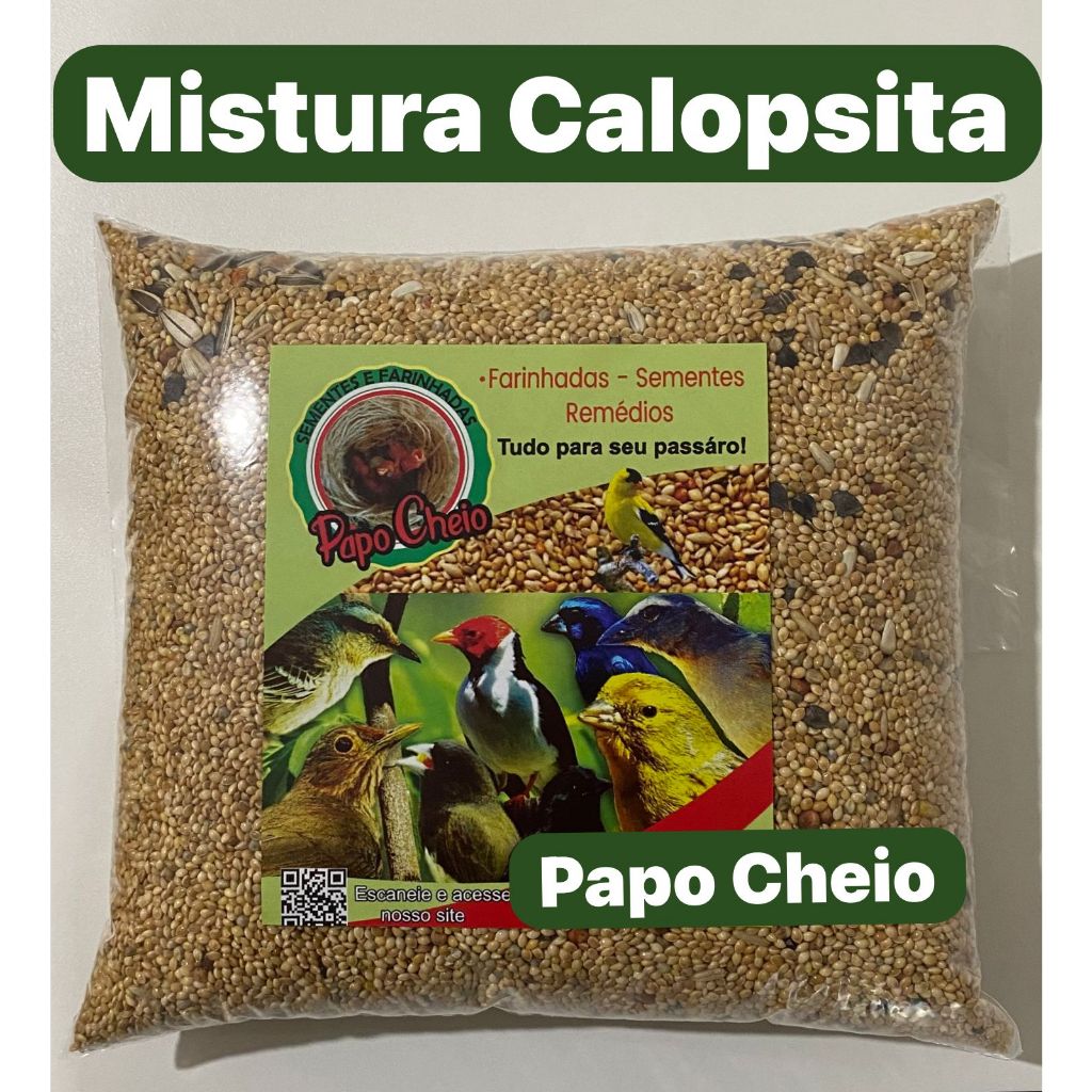 Mistura Calopsita / Piriquito / Agapornis / Personata à granel 10kg em Oferta na Shopee