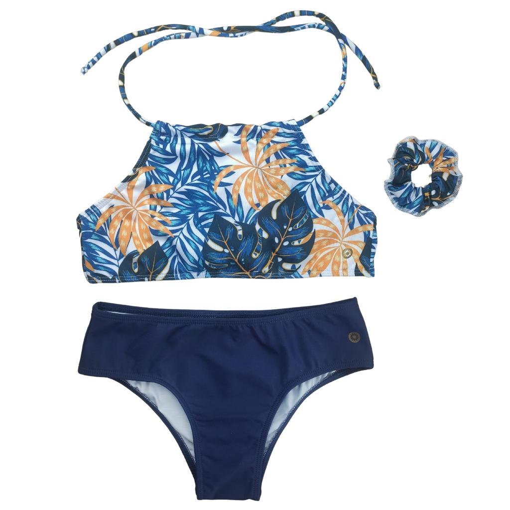 Biquini Juvenil Cropped Lateral Larga Grappin