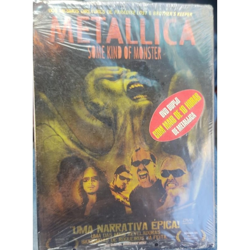 DVD - Metallica - Some Kind of Monster é um documentário sobre a banda de heavy metal Metallica, DUPLO.