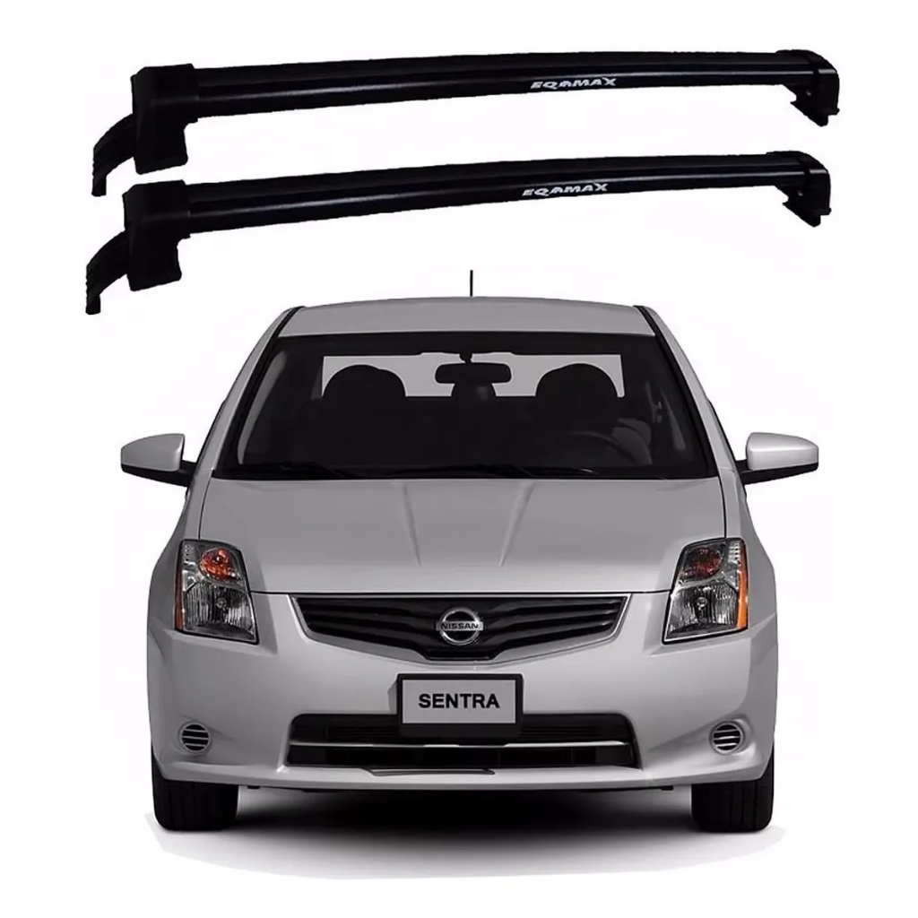RACK EQMAX NEW WAVE SENTRA 2007 2008 2009 2010 2011 2012 2013 - PRETO