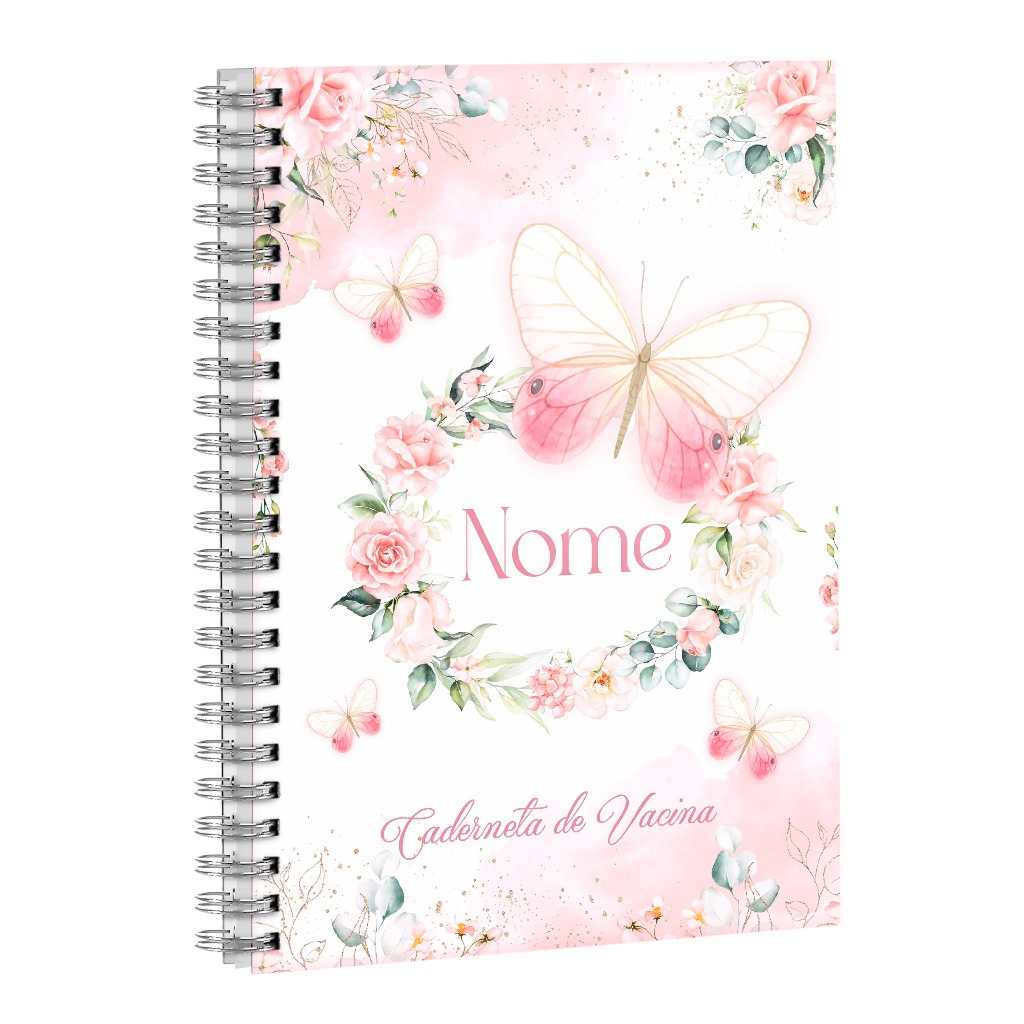 Caderneta de Vacina Personalizada com nome