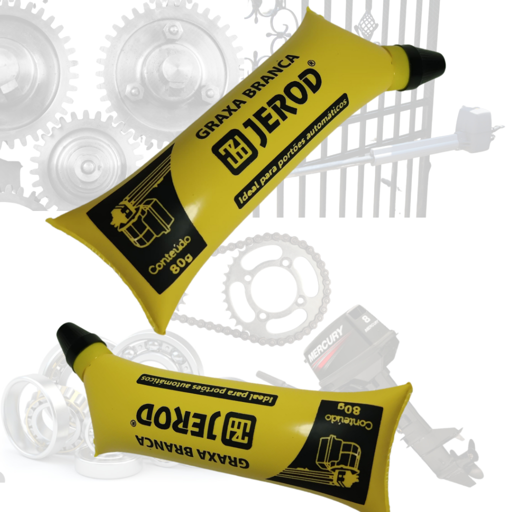 Graxa Branca Lubrificante em 10 Peças