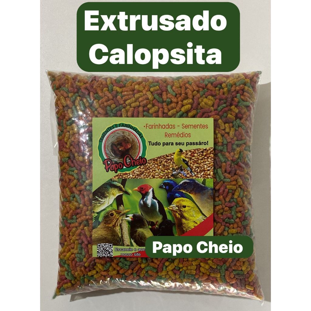 Extrusado Calopsita à granel 1 Kg em Oferta na Shopee