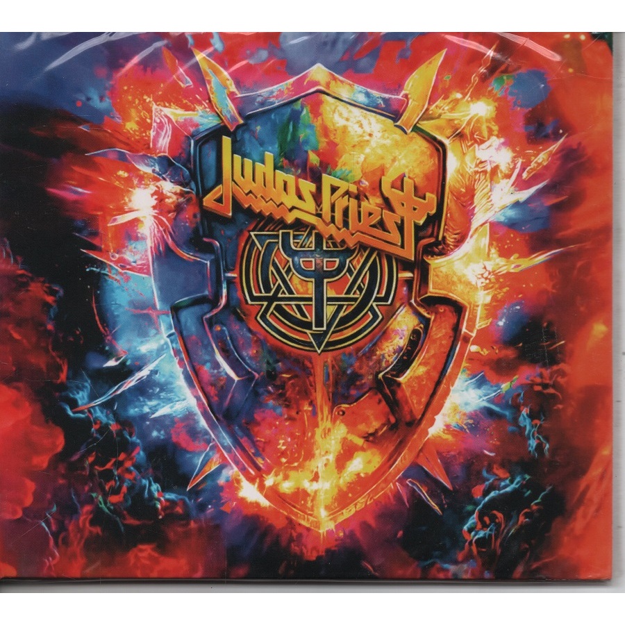CD JUDAS PRIEST - INVINCIBLE SHIELD CAPA DE PAPEL