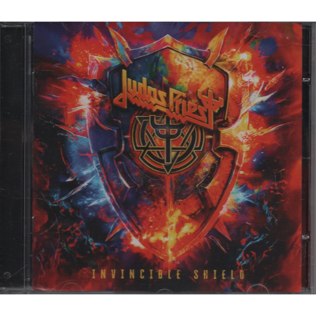 CD JUDAS PRIEST - INVINCIBLE SHIELD CAPA DE ACRÍLICO