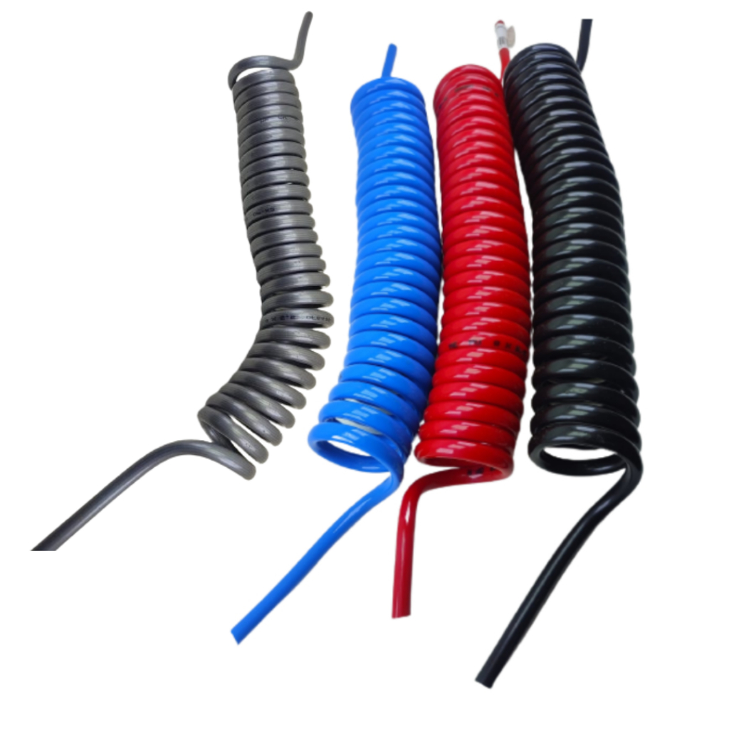 Mangueira Espiral Ar Comprimido Limpeza Cabine Caminhão 3.5 Metros Tubo PU Pneumatica em Oferta na Shopee