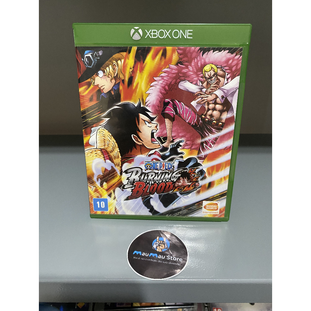 One Piece Burning Blood Xbox One - Original Usado Jogos de Luta Jogos de Xbox