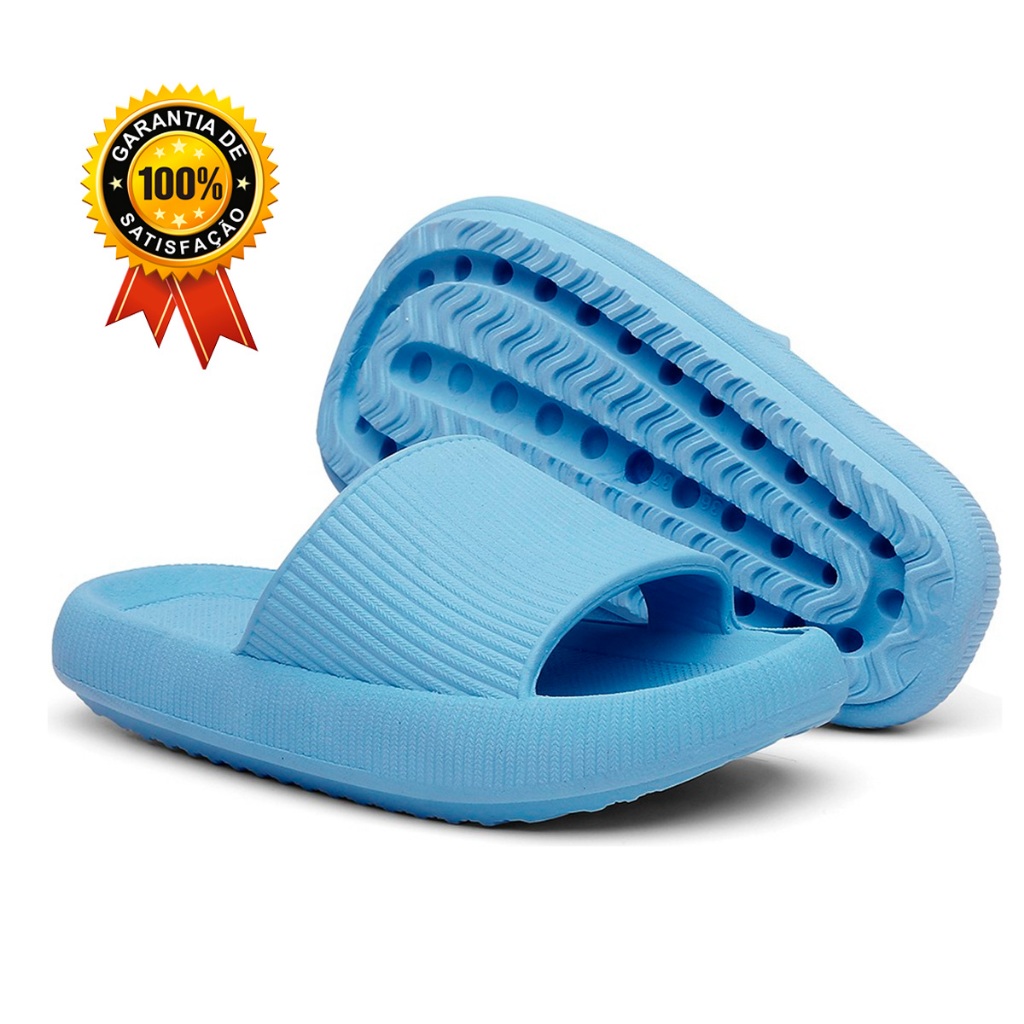 Chinelo Nuvem Masculino Ultra Conforto Confortável Original Preto Slide Antiderrapante Estiloso Pronta Entrega em Oferta na Shopee