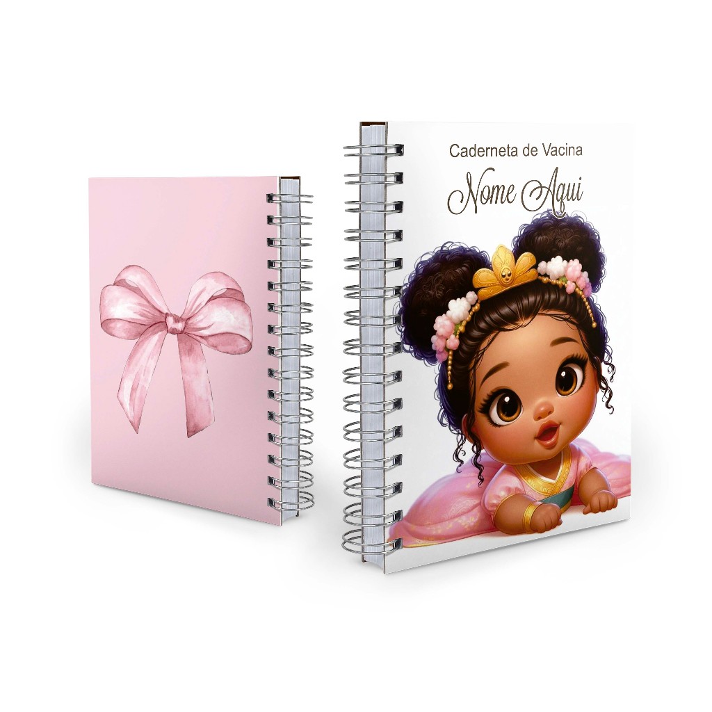 Caderno de Vacinação Personalizado com nome em Oferta na Shopee