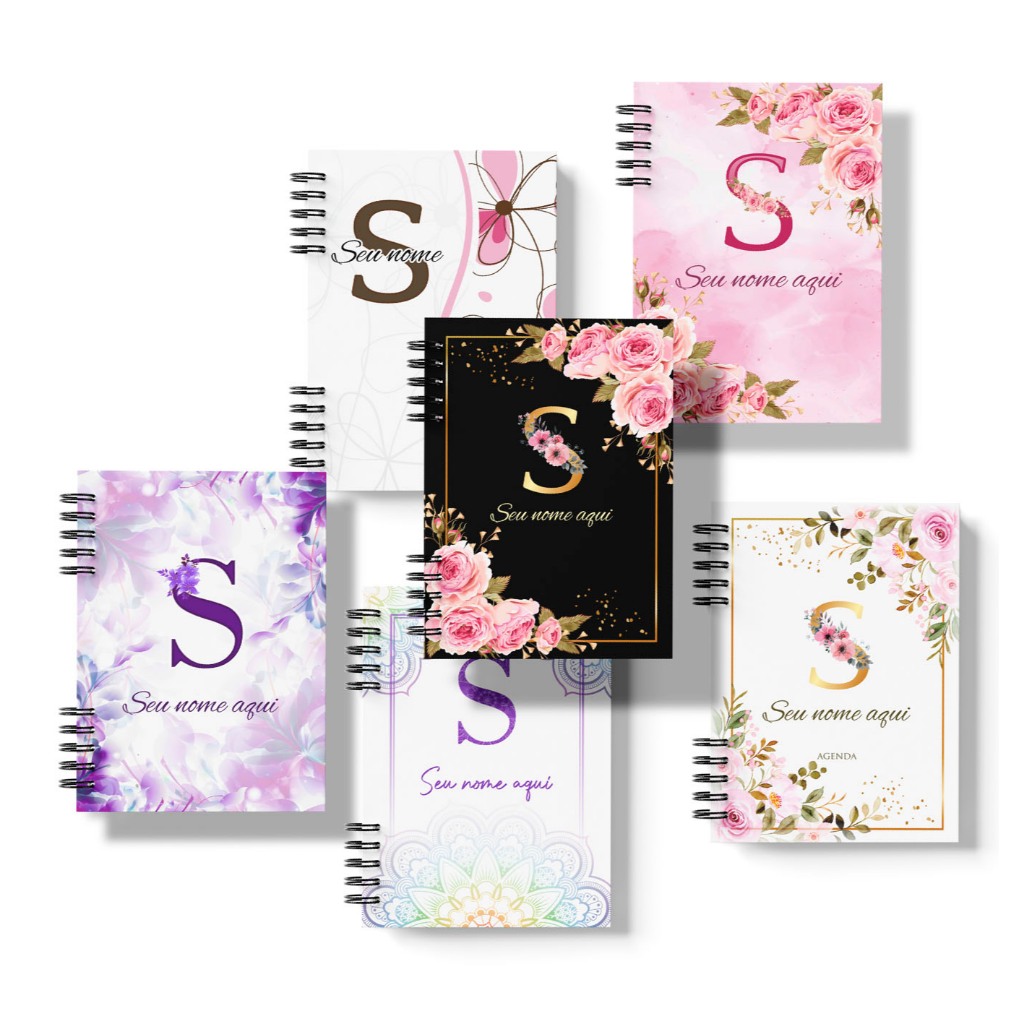 Agenda 2025 Floral Personalizada