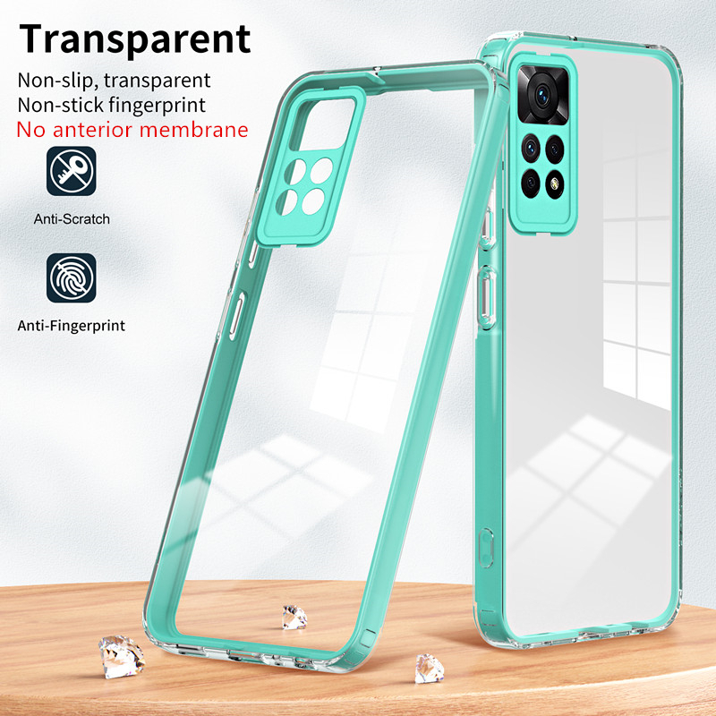 Capinha 360 Protetora Transparente para XIAOMI REDMI A1 A1 plus A2 A3 REDMI 12 13 11 10 XIAOMI 12 13