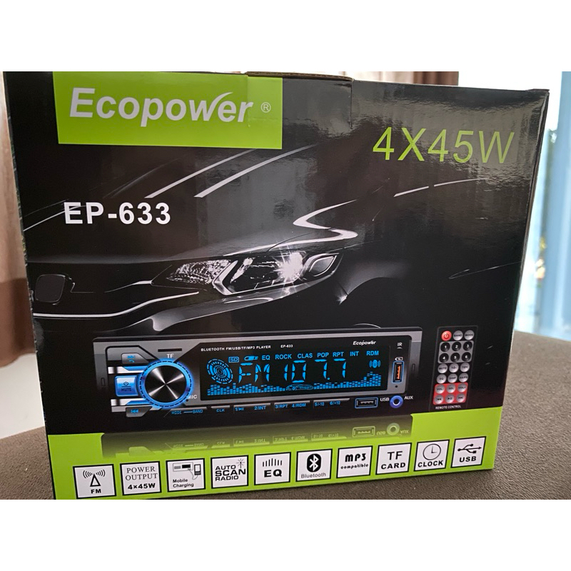Rádio de Carro Automotivo Ecopower