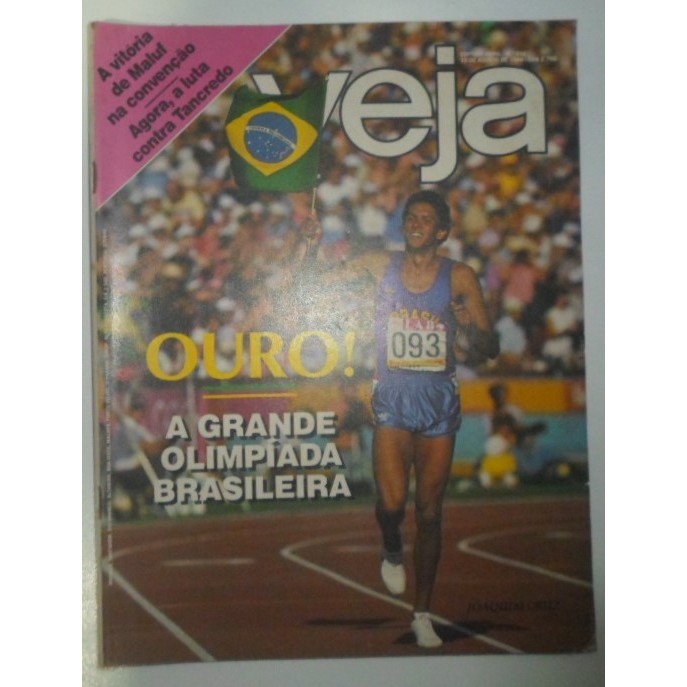 Revista Veja Nº 832 A GRANDE OLIMPIADA BRASILEIRA