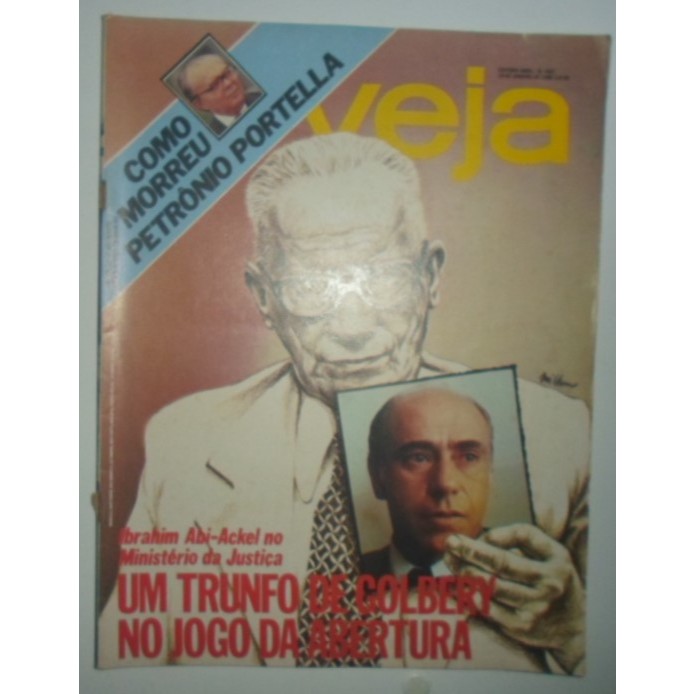 Revista Veja Nº 593 UM TRIUNFO DE GOLBERY