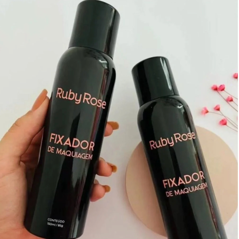 Spray Fixador de Maquiagem Ruby Rose - 150ml