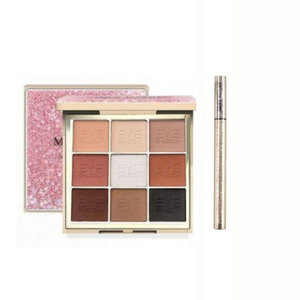 Kit Presente Luxo Miss Rose (Paleta de sombras + caneta delineadora)