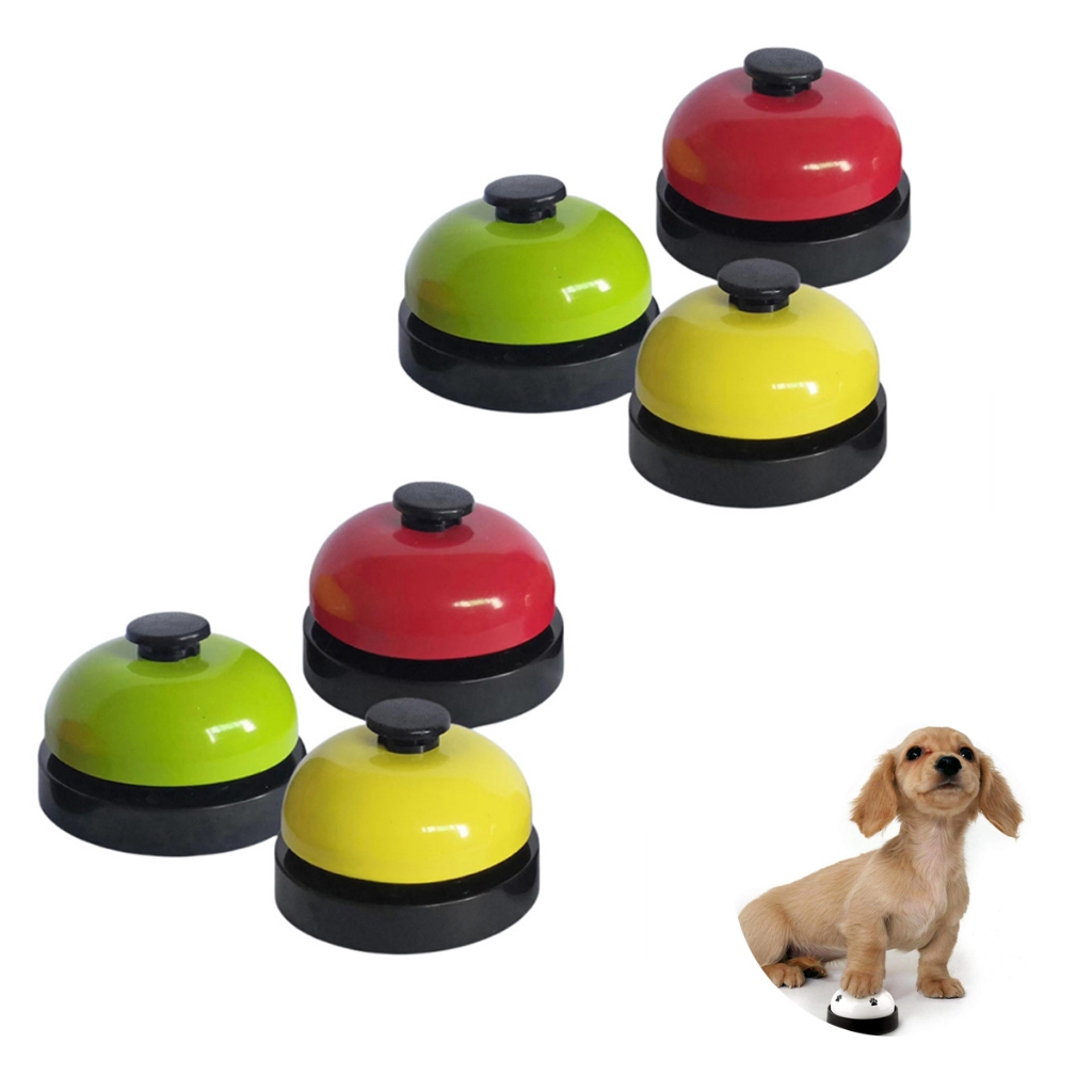 Kit 6 Sino De Treinamento Para Cachorros E Gato Adestramento