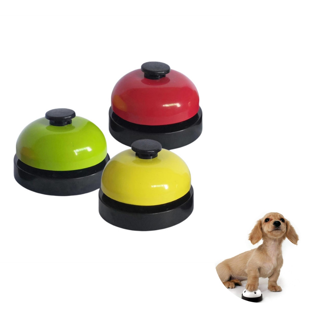 Kit 3 Sino De Treinamento Para Cachorros E Gato Adestramento