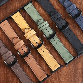 Daniel Pulseira de Pulseira de couro para smartwatch ios Apple Watch 49mm 45mm 44mm 42mm 41mm 40mm 38mm banda premium em Oferta na Shopee