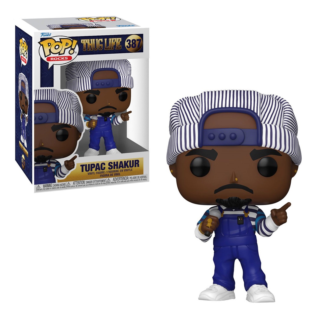 FUNKO POP ROCKS THUG LIFE - TUPAC SHAKUR 387 NOVO ORIGINAL