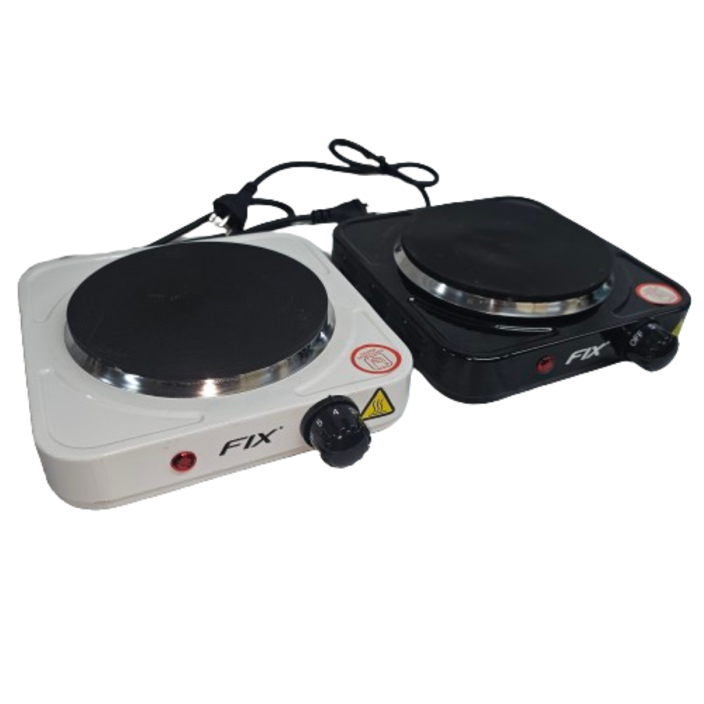Fogão Portátil Elétrico Cooktop Fogareiro Disco 1 Boca 1000w 127v Preto ou Branco