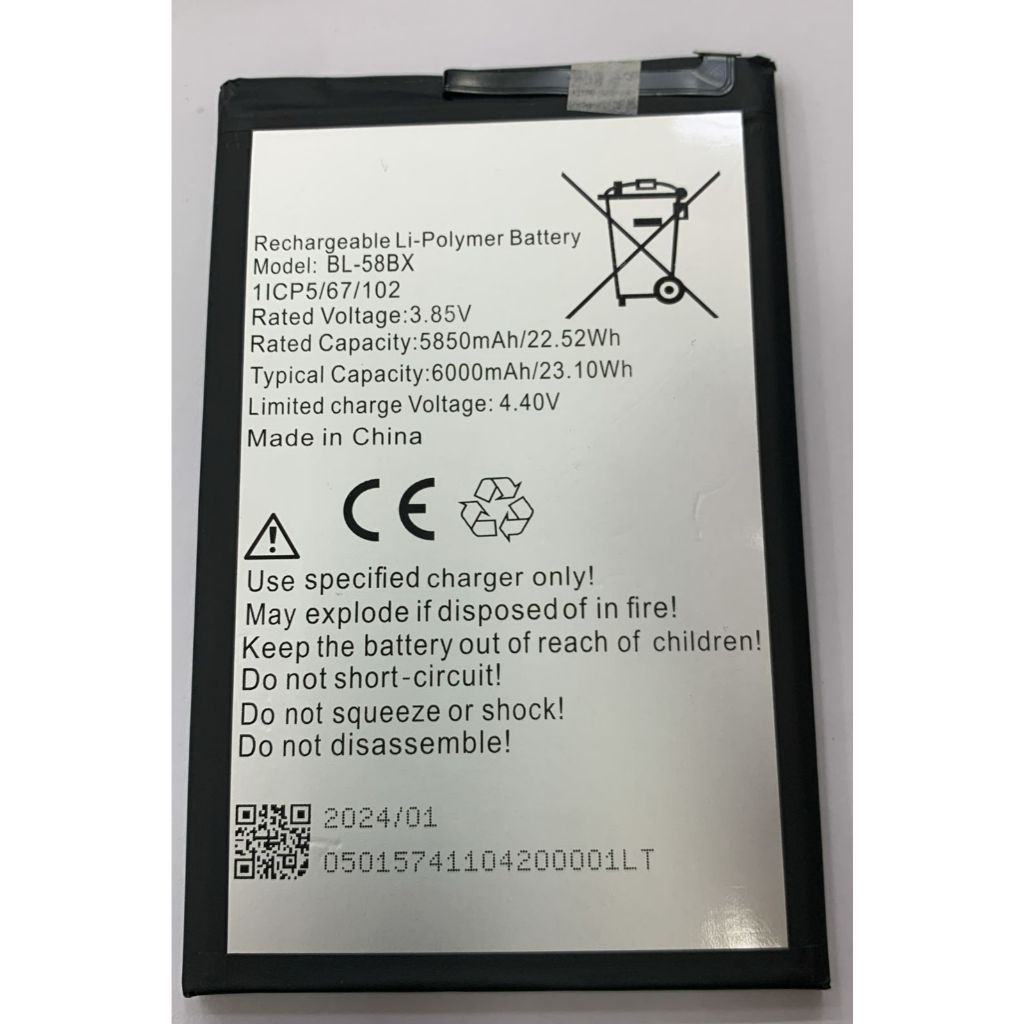 Bateria Infinix Bl-58bx 6000mah Hot 11, Hot 11 Play em Oferta na Shopee