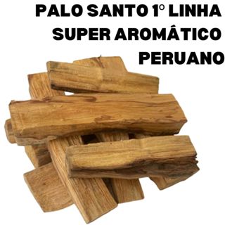 Palo Santo Original Peruano 50g - 100% Natural - 1º Linha Vegano Sem Carvão em Oferta na Shopee
