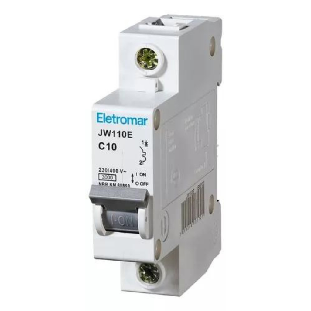 Disjuntor Din Unipolar Curva C 10a ate 63a - Eletromar