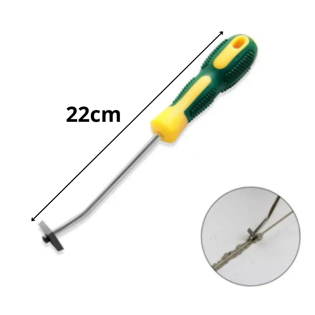 kit ferramentas para retirar remover rejuntes e argamassa de pisos e azulejos