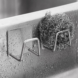 Kit 5 Aço inoxidável Suporte Porta para bucha de pia Prateleira de cozinha Qualidade