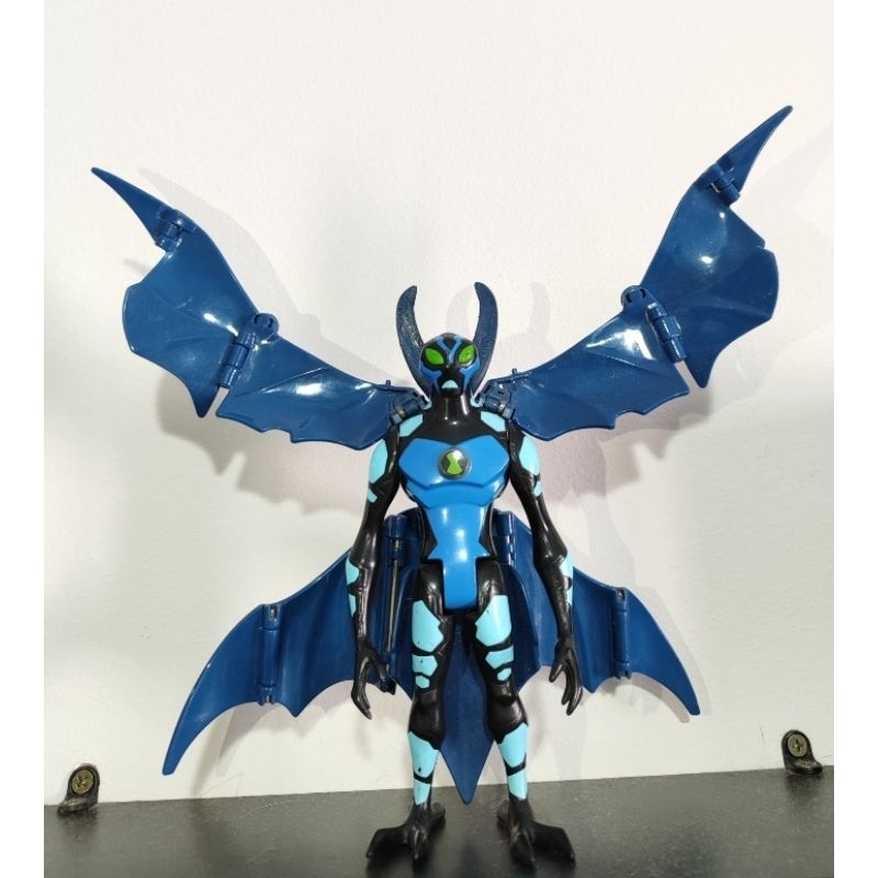 Raro Boneco Ben 10 Alien Force Friagem DNA Alien Heroes COMPLETO - Original Bandai