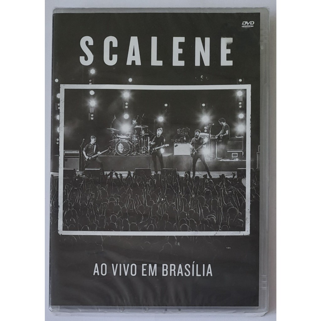 Dvd Scalene - Ao Vivo Em Brasília - 2016 - Lacrado