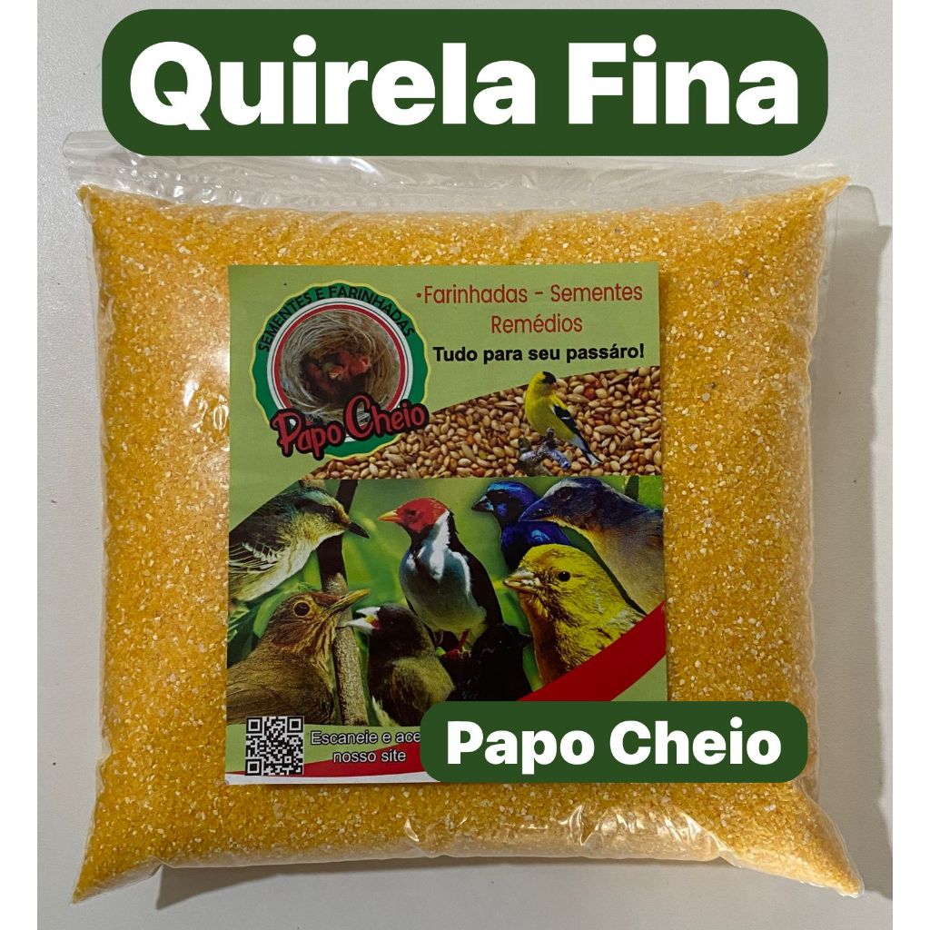 Quirera  / Quirela Fina à granel 1kg