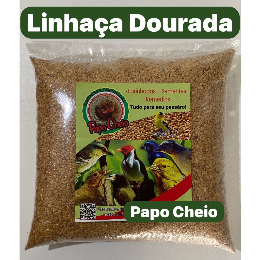 Linhaça Dourada à granel 500gr